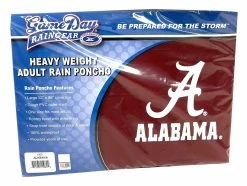 Storm Duds Alabama Crimson Tide Heavy Weight Adult Adjustable Hood Rain Poncho -Baseball Cap Sales Shop 1000 09 ala 2 43761.1667490037.1280.1280