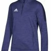 Adidas Women's Team Issue 1/4 Zip Fleece Pullover Shirt Top Color Choice 113WFL