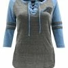 New Era Womens NFL Carolina Panthers Lace-Up Tee T-Shirt Stripe Sleeve 70021L -Baseball Cap Sales Shop 12051713 1 55639.1667489381.1280.1280