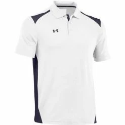 Under Armour Men's Team Colorblock Polo Golf Shirt, 1243082 -Baseball Cap Sales Shop 1243082 103 1 66382.1678884330.1280.1280