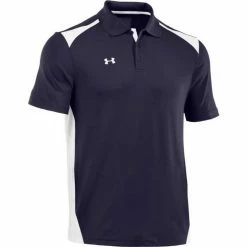 Under Armour Men's Team Colorblock Polo Golf Shirt, 1243082 -Baseball Cap Sales Shop 1243082 410 1 50905.1678884330.1280.1280