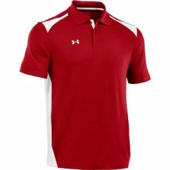 Under Armour Men's Team Colorblock Polo Golf Shirt, 1243082 -Baseball Cap Sales Shop 1243082 600 1 96260.1678884330.1280.1280