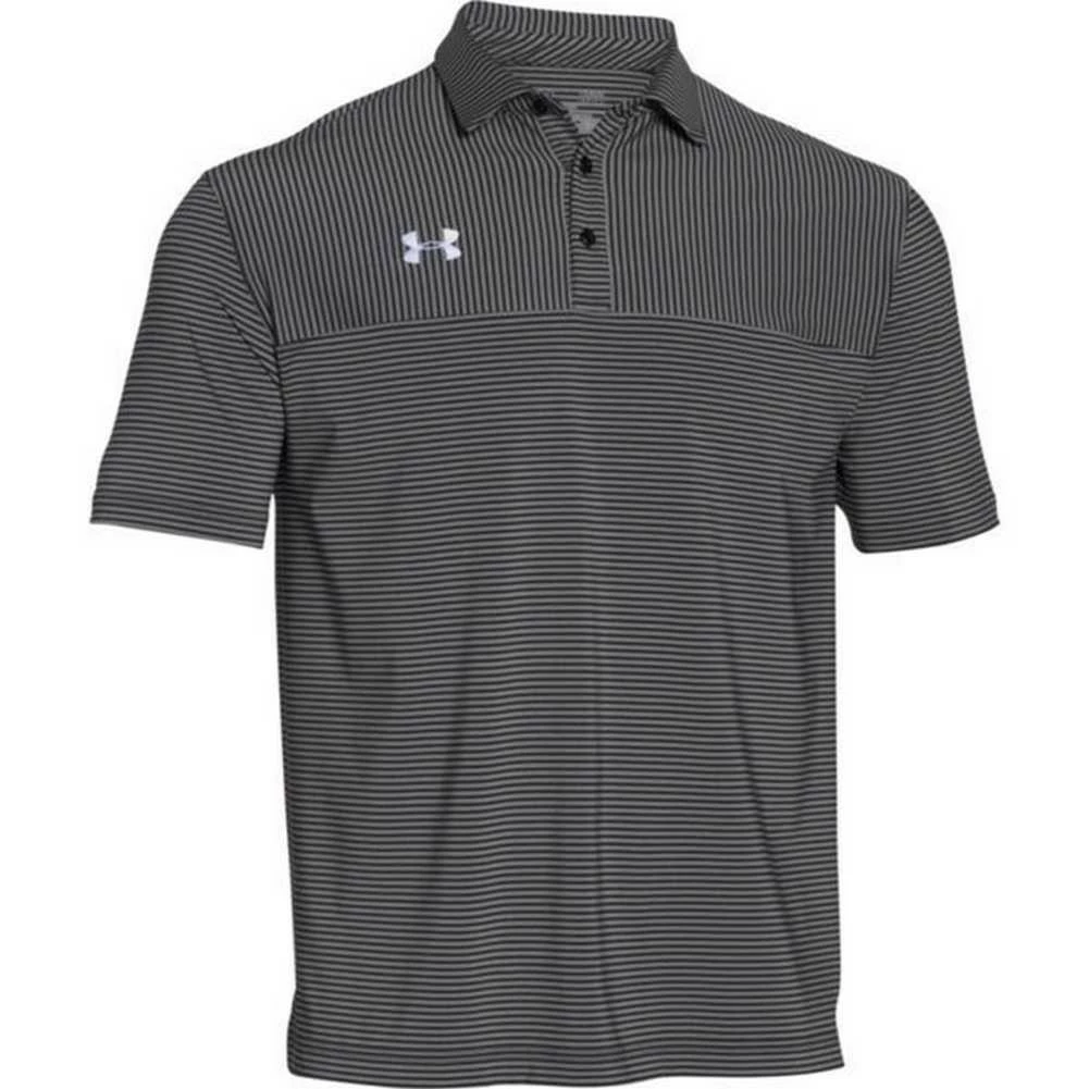 Under Armour Men's Clubhouse Striped Polo Golf Shirt, Assorted Colors 1270402 3 Under Armour Men's Clubhouse Striped Polo Golf Shirt, Assorted Colors 1270402