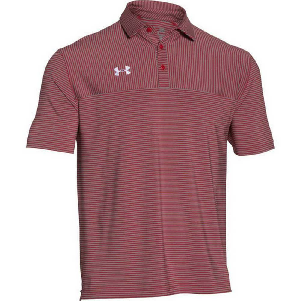 Under Armour Men's Clubhouse Striped Polo Golf Shirt, Assorted Colors 1270402 7 Under Armour Men's Clubhouse Striped Polo Golf Shirt, Assorted Colors 1270402 - Image 5