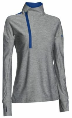 Under Armour Women's Hotshot 1/2 Zip Athletic Workout Top Shirt Color Choice -Baseball Cap Sales Shop 1270500 400 1 20936.1678666796.1280.1280