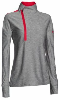 Under Armour Women's Hotshot 1/2 Zip Athletic Workout Top Shirt Color Choice