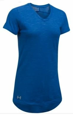 Under Armour Women's Performance Stadium T-Shirt Tee V-Neck Color Choices -Baseball Cap Sales Shop 1295304 400 1 11444.1678682124.1280.1280