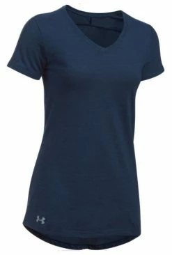 Under Armour Women's Performance Stadium T-Shirt Tee V-Neck Color Choices -Baseball Cap Sales Shop 1295304 410 1 81802.1678682124.1280.1280