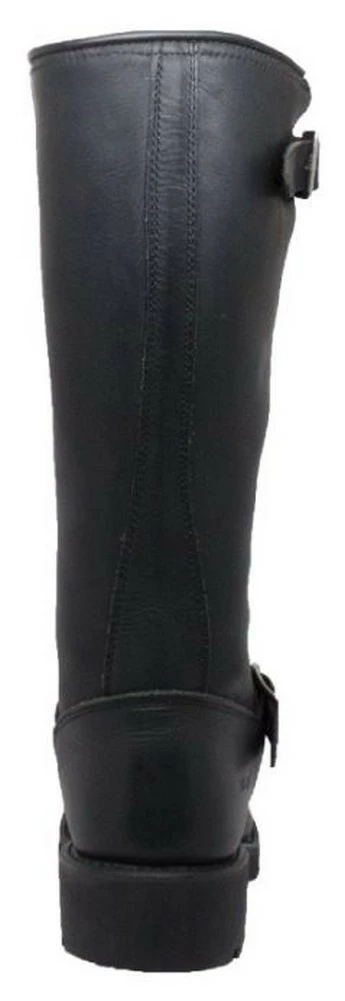 RideTecs Men's 16" Engineer Biker Boot Leather Motorcycle Work Safety Black 1443 4 RideTecs Men's 16" Engineer Biker Boot Leather Motorcycle Work Safety Black 1443 - Image 2