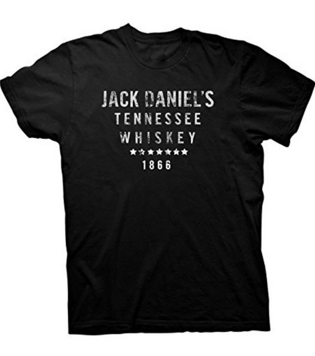 Jack Daniels Men's Stars T-Shirt Tee Tennessee Whiskey 1866 Black 15261449JD-89 3 Jack Daniels Men's Stars T-Shirt Tee Tennessee Whiskey 1866 Black 15261449JD-89