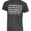Jack Daniels Men's JD The Best We Can SS T-Shirt Tee Charcoal 15261491JD-79 -Baseball Cap Sales Shop 15261491jd 79 1 99019.1677736768.1280.1280