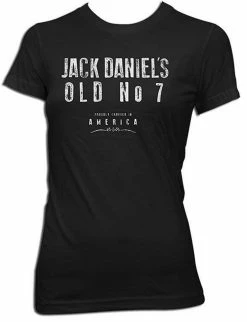 Jack Daniels Women's Crafted In America Short Sleeve T-Shirt 15361493JD-89