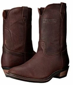 AdTec Men's 11" Ranch Wellington Classic Western Boots Leather Redteak 1552