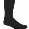 U.S. Army Men's Military Heat High Bulk Acrylic Crew Socks - Black 1699-BLACK