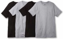 Hanes Men's CoolDri Crew Neck T-Shirt Undershirt Tee ComfortSoft 4-Pack 2165P4 -Baseball Cap Sales Shop 2165p4 3 25927.1667489182.1280.1280