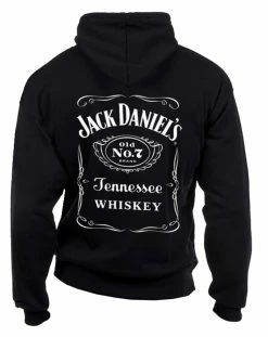 Jack Daniels Men's Black Label Pullover Hooded Sweatshirt - Black 33261433JD-89 -Baseball Cap Sales Shop 33261433jd 89a 2 03906.1677907036.1280.1280