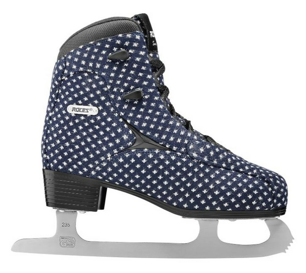 Roces Women's Wooly Fleur De Lis Ice Skate Superior Italian Navy 450694 00002 4 Roces Women's Wooly Fleur De Lis Ice Skate Superior Italian Navy 450694 00002 - Image 2