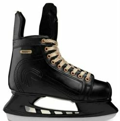 Roces Men's Slapshot Glamour Vintage Hockey Look Figure Ice Skates Black