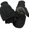 Northstar Unisex Waterproof Thinsulate Flip Top Convertible Gloves, Black. 503BK -Baseball Cap Sales Shop 503bk 1 77004.1667488785.1280.1280