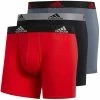 Adidas Men's Stretch Cotton Boxer Brief Underwear (3-Pack) � Red/Black/Onix Grey -Baseball Cap Sales Shop 5152375 1 20595.1667488913.1280.1280