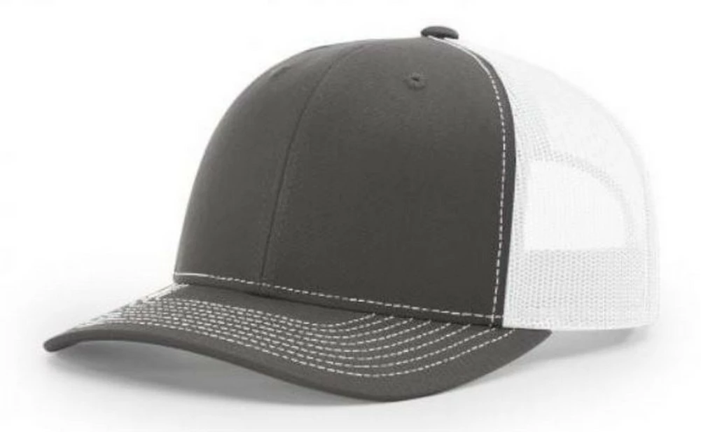 Richardson Surge Blank Trucker Cap Hat Adjustable Snapback White/Black 535-2BK 3 Richardson Surge Blank Trucker Cap Hat Adjustable Snapback White/Black 535-2BK