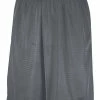 Russell Athletic Mesh Moisture-Wicking Elastic Shorts With Pockets - Steel Gray