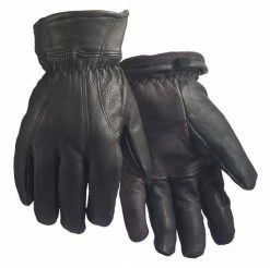 Northstar Unisex Grain Deerskin Fleece Lined Glove Flexible Thumb, Black. 911BK -Baseball Cap Sales Shop 911bk 1 51240.1677187081.1280.1280