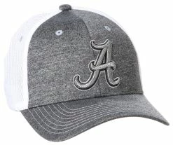 Zephyr University Of Alabama Sugarloaf �A� Logo Heather Gray/White Baseball Cap -Baseball Cap Sales Shop alabhx0010 3 04482.1667490452.1280.1280