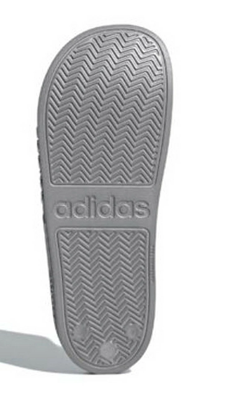 Adidas Mens Adilette Shower Locker Slide Shoe Water Sandal Gray/White GY1891 6 Adidas Mens Adilette Shower Locker Slide Shoe Water Sandal Gray/White GY1891 - Image 4