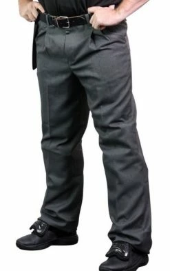 Champro The Field Baseball Umpire Pants Official UMP Pant Charcoal Gray BPR2