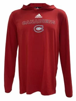 Adidas Mens NHL Montreal Canadiens Hockey (2 Pk) ¾ Zip Jacket L/S Hooded Tee (M) -Baseball Cap Sales Shop canadiens15 3 52490.1667489812.1280.1280