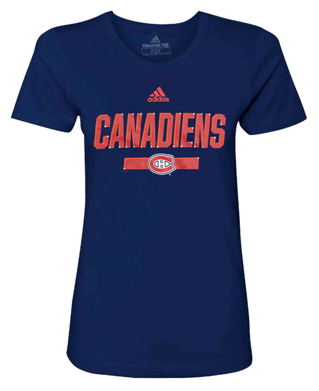Adidas Women's NHL Montreal Canadiens Hockey (2 Pack) Crew Tees T-Shirt CA (M) 4 Adidas Women's NHL Montreal Canadiens Hockey (2 Pack) Crew Tees T-Shirt CA (M) - Image 2