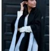 Panache Accessories Reversible Knit Cape Wrap Pockets Pashmina Shawl Gray/Black -Baseball Cap Sales Shop cape16 1 12098.1667488806.1280.1280