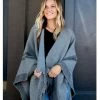 Panache Accessories Gray Stripe Knit Cape Wrap Pashmina Shawl Poncho Fringe 2 Panache Accessories Gray Stripe Knit Cape Wrap Pashmina Shawl Poncho Fringe -Baseball Cap Sales Shop cape20 1 85234.1667488807.1280.1280