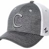 Zephyr Clemson University Sugarloaf �Paw� Logo Heather Gray And White Cap -Baseball Cap Sales Shop clmbhx0010 1 55876.1667488159.1280.1280