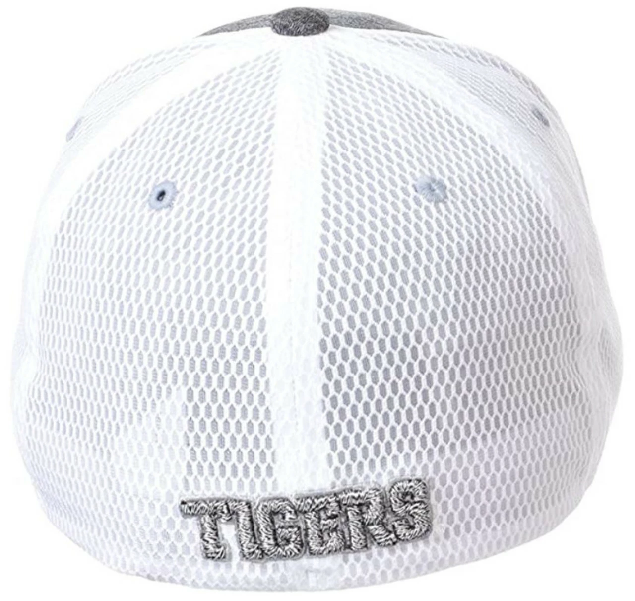 Zephyr Clemson University Sugarloaf �Paw� Logo Heather Gray And White Cap 4 Zephyr Clemson University Sugarloaf �Paw� Logo Heather Gray And White Cap - Image 2