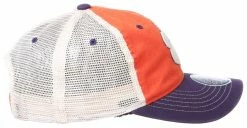 Zephyr Clemson University Stowe �Paw� Logo Unstructured Adjustable Trucker Cap -Baseball Cap Sales Shop clmsow0010 4 07692.1667489058.1280.1280