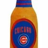 Pets First Chicago Cubs Beer Bottle Squeaker Plush Dog Toy - Brown/Blue -Baseball Cap Sales Shop cub 3343 1 93591.1667488370.1280.1280