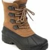 Tundra Duluth 100% Waterproof Molded Foot Faux Fur Suede Leather Boots – Tan -Baseball Cap Sales Shop duluth tan 1 73883.1675383289.1280.1280