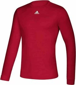 Baseball Cap Sales Shop 23 Adidas Creator Long Sleeve Tee Shirt Climalite TShirt Red EK0129