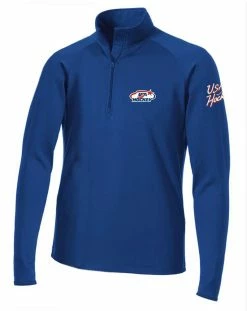 USA Hockey Men's 1/2 Zip Performance Pullover Top Athletic Shirt Color Choice -Baseball Cap Sales Shop exclusive1 royal 1 43385.1667491422.1280.1280
