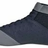 Adidas Men's Mat Hog 2.0 Wrestling Mat Shoe Ankle Strap Wrestler Navy/Gray