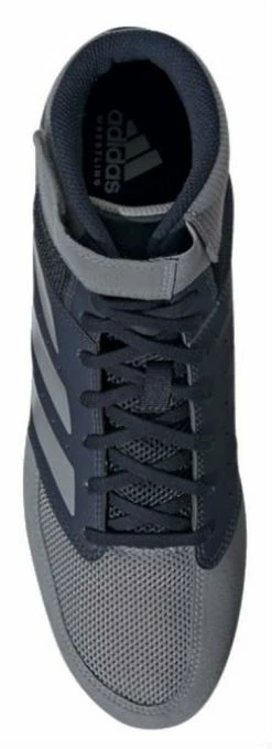 Adidas Men's Mat Hog 2.0 Wrestling Mat Shoe Ankle Strap Wrestler Navy/Gray -Baseball Cap Sales Shop f99820 3 13645.1667488170.1280.1280