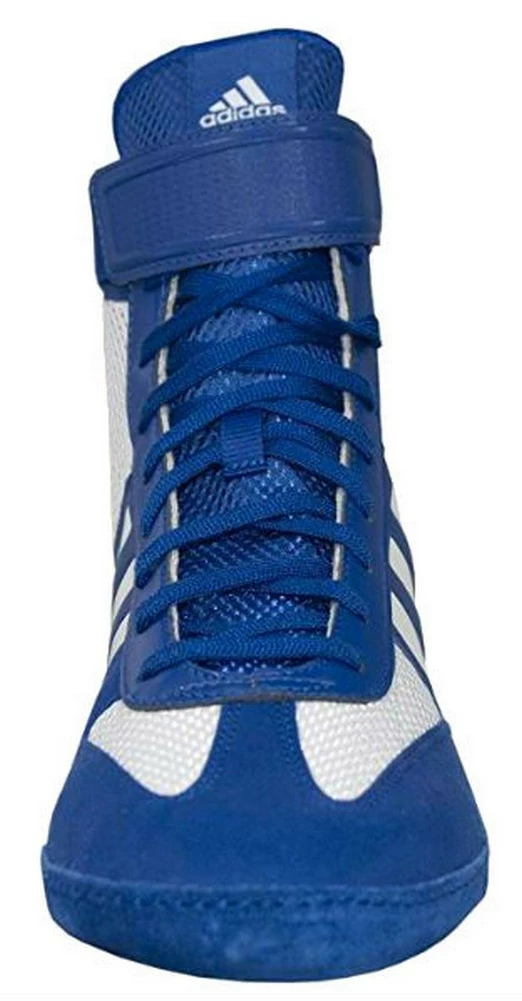 Adidas Men's Combat Speed .5 Wrestling Mat Shoe Ankle Strap Royal/White 4 Adidas Men's Combat Speed .5 Wrestling Mat Shoe Ankle Strap Royal/White - Image 2