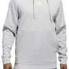 Adidas Men's Team Issue Training Pullover Hooded Sweatshirt � Gray/White -Baseball Cap Sales Shop fq0153 1 47667.1667488512.1280.1280