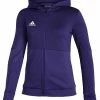 Adidas Women's TI FZ Full-Zip Jacket, Moisture Wicking - Collegiate Purple/White -Baseball Cap Sales Shop fq0189 1 97601.1667488971.1280.1280