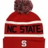 The Game Fine Gauge Knit Hat W/ Pom Knit Cap School Colors NC State 1 The Game Fine Gauge Knit Hat W/ Pom Knit Cap School Colors NC State -Baseball Cap Sales Shop g166 b000117 1 20310.1675809745.1280.1280
