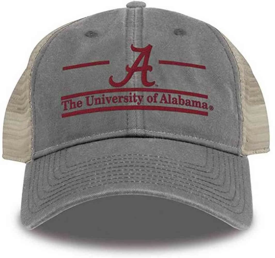 The Game University Of Alabama "A" Logo Split Bar Adjustable Cap � Red 3 The Game University Of Alabama "A" Logo Split Bar Adjustable Cap � Red