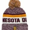 The Game Roll Up Knit Hat Pom Knit Cap Heathered University Of Minnesota Duluth -Baseball Cap Sales Shop g183 b000070 1 63722.1675811815.1280.1280