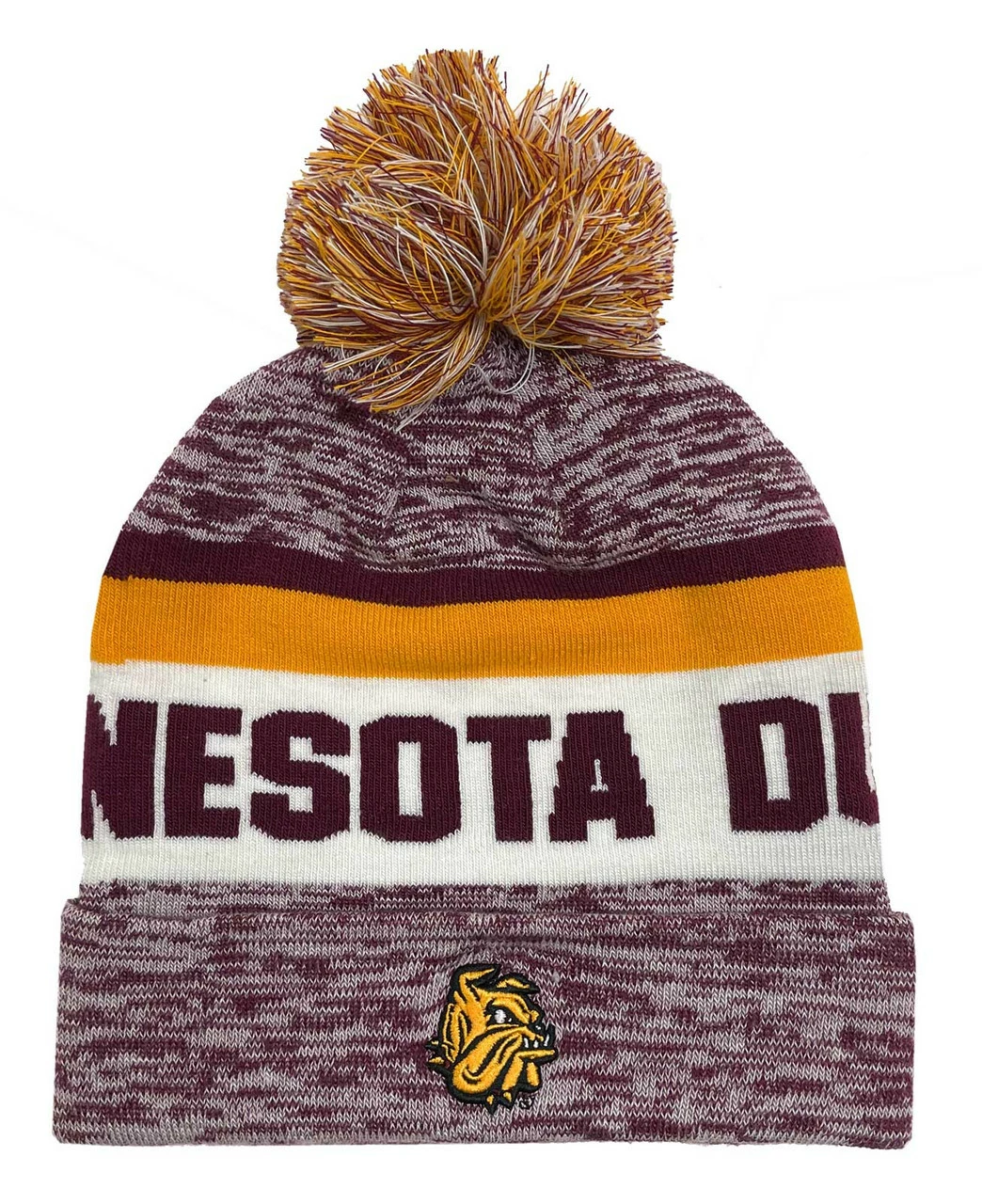 The Game Roll Up Knit Hat Pom Knit Cap Heathered University Of Minnesota Duluth 3 The Game Roll Up Knit Hat Pom Knit Cap Heathered University Of Minnesota Duluth